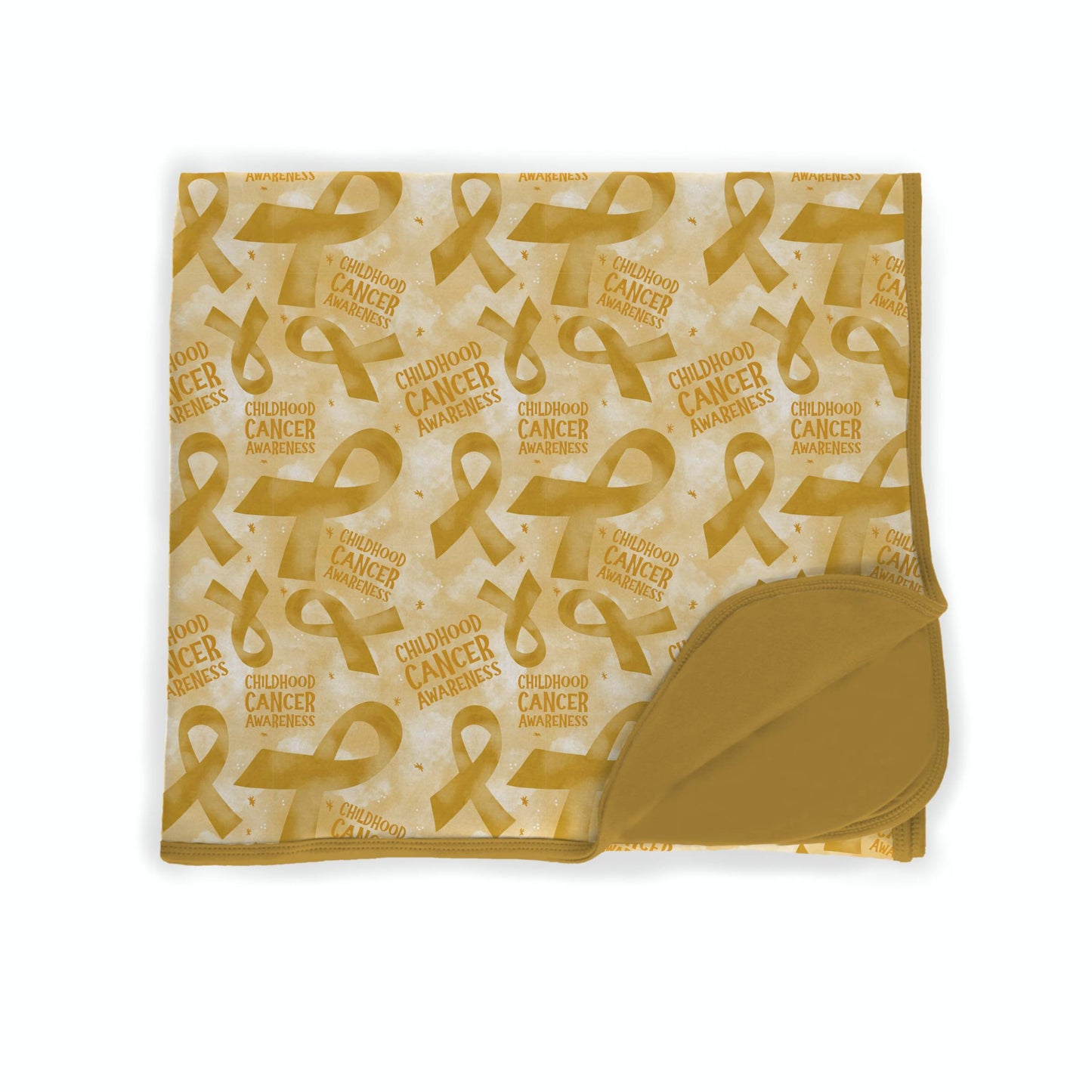 Childhood Cancer Awareness Bamboo Blanket **PreOrder**