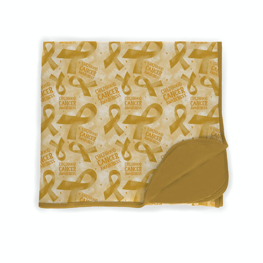 Childhood Cancer Awareness Bamboo Blanket **PreOrder**