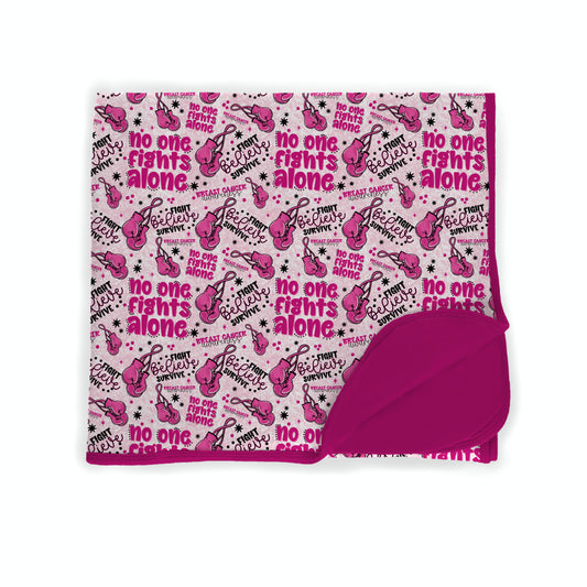 Breast Cancer Awareness Bamboo Blanket **PreOrder**