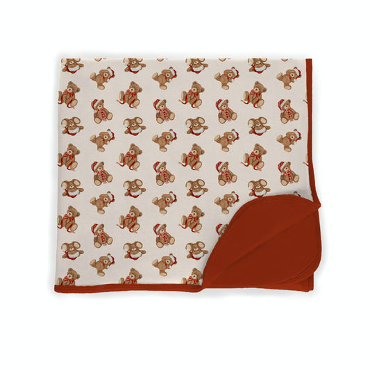 Teddy Tidings Bamboo Blanket **PreOrder**