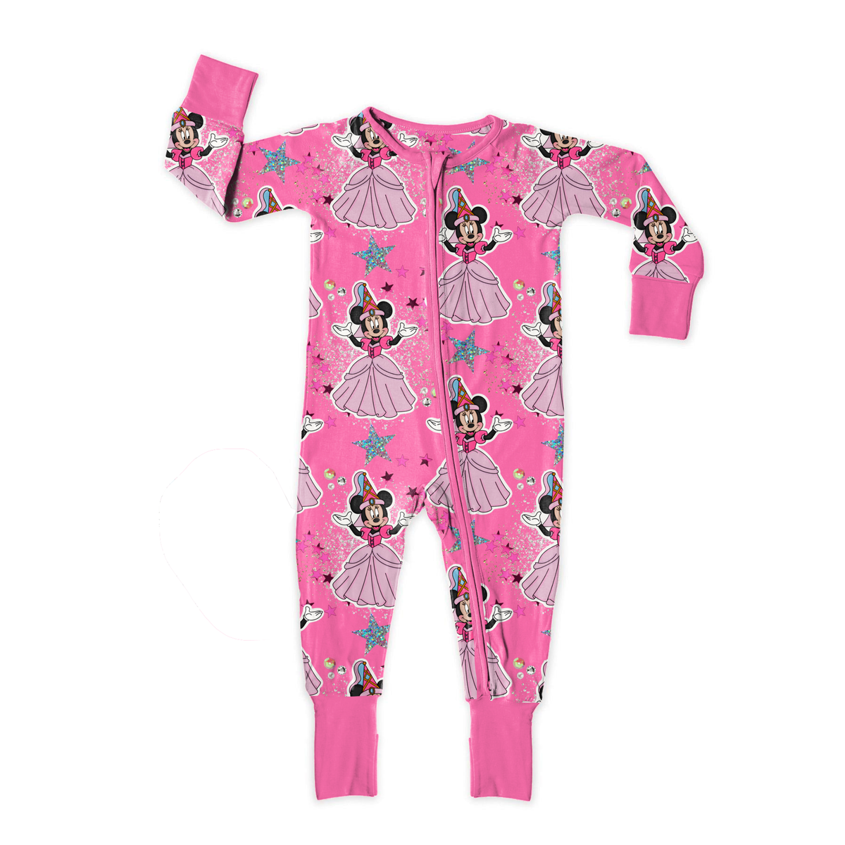 Pink Pixie Dust Zipper Sleeper **PreOrder**