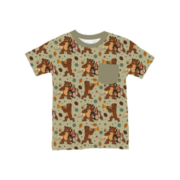 In The Heart Of The Woods Pocket T-Shirt **PreOrder**