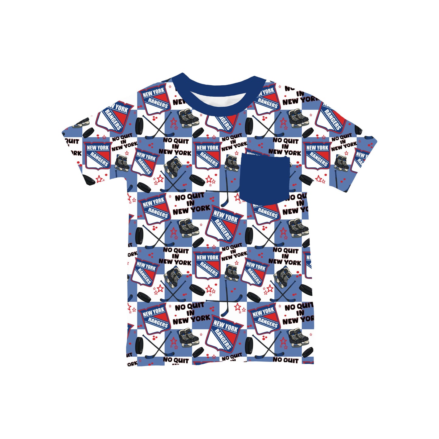 New York Hockey Pocket T-Shirt *RTS*