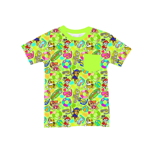 Poolside Pups Pocket T-Shirt *RTS*