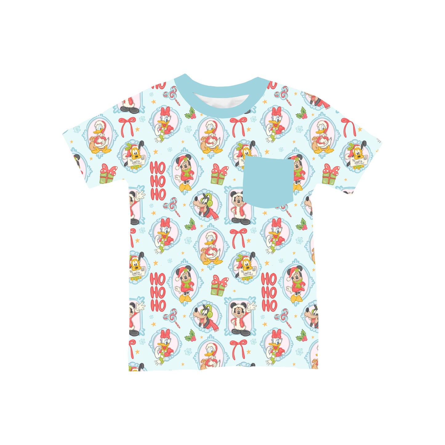 Festive Friends Pocket T-Shirt **PreOrder**