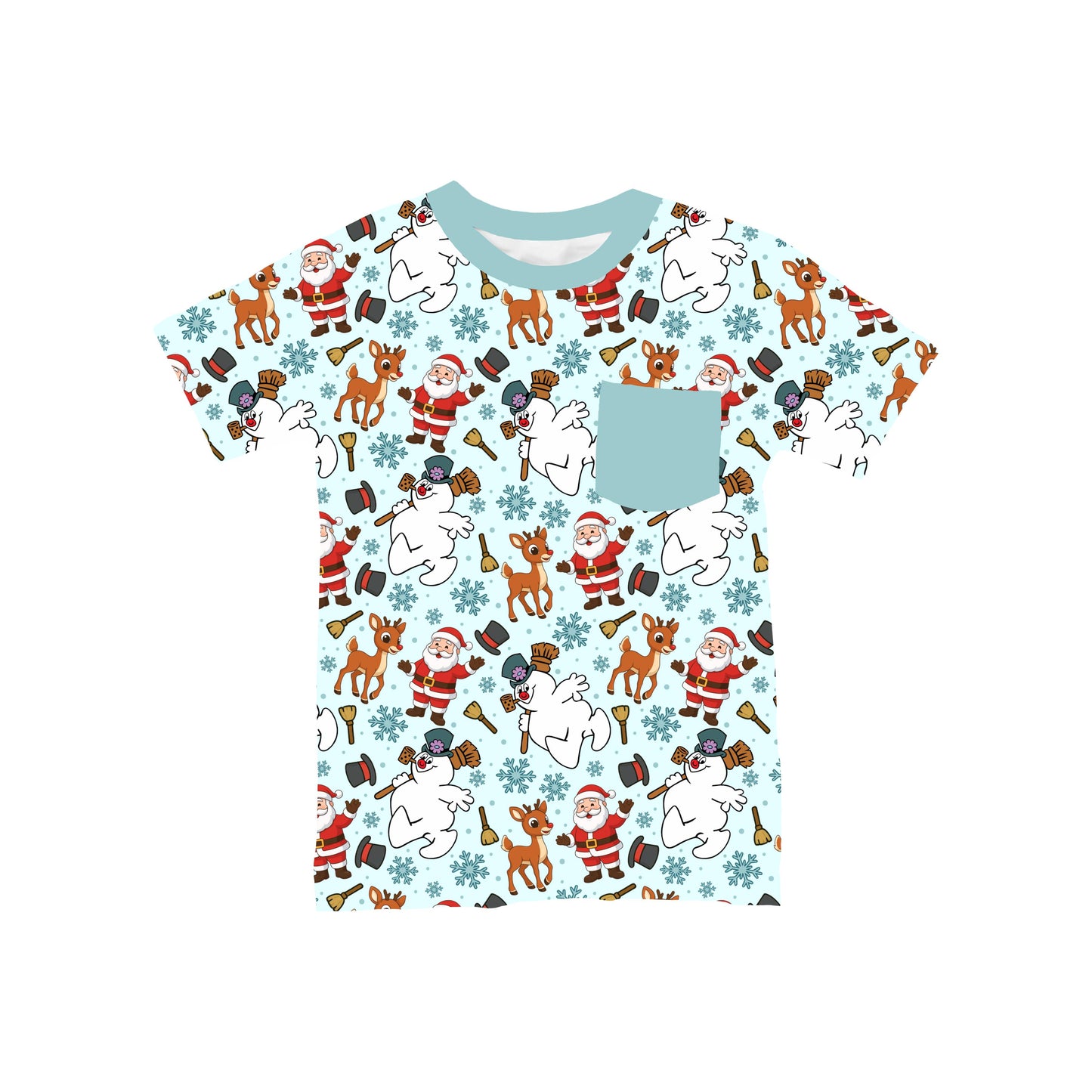 Frosty Friends Pocket T-Shirt **PreOrder**