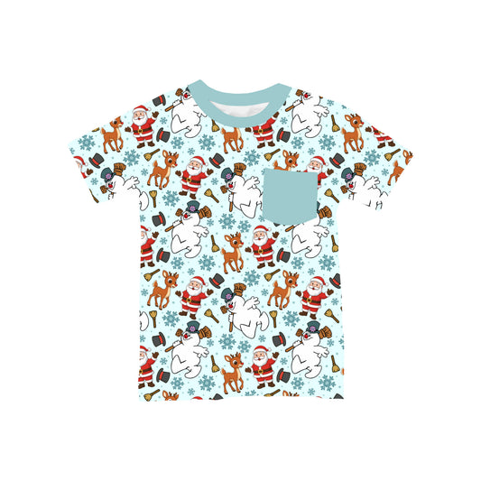 Frosty Friends Pocket T-Shirt **PreOrder**