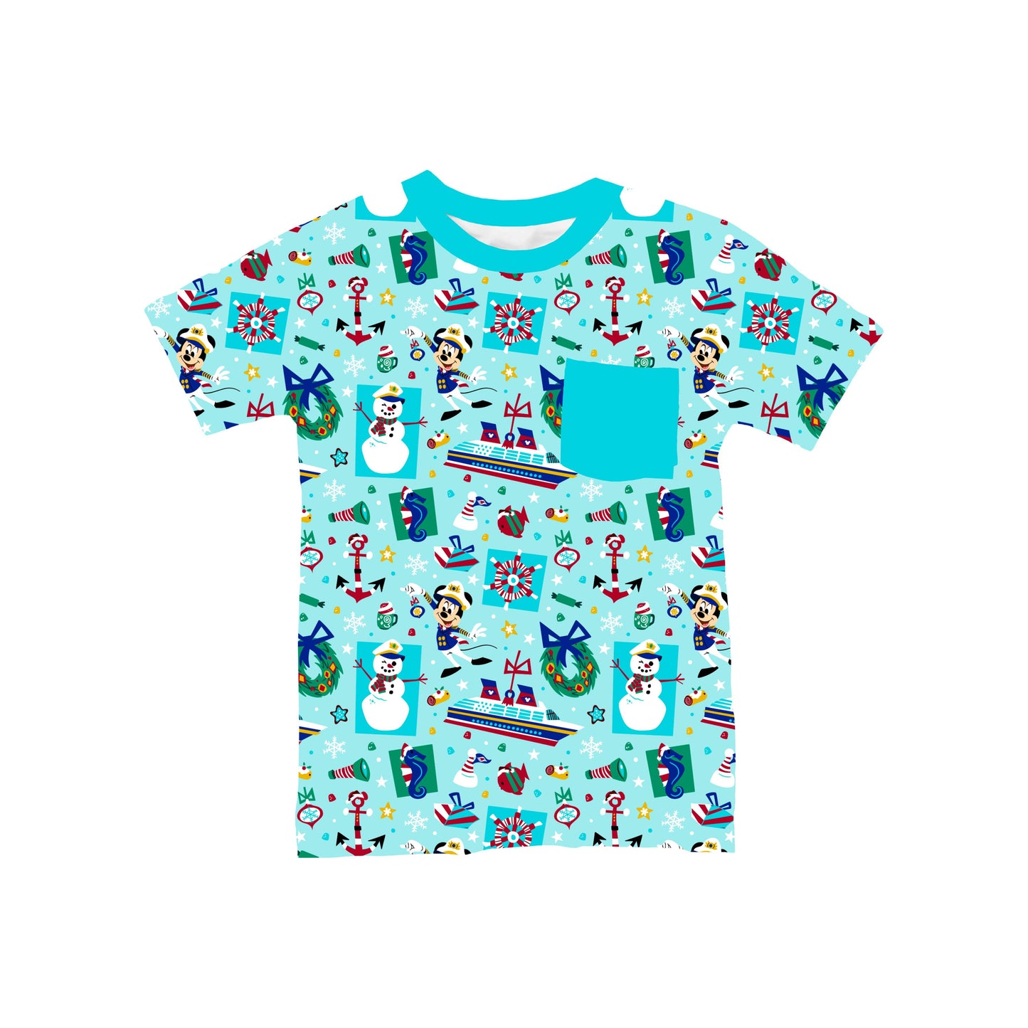 A Holiday At Sea Pocket T-Shirt **PreOrder**