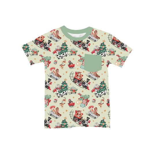 Toybox Tidings Pocket T-Shirt **PreOrder**