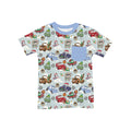 Holiday Pit Stop Pocket T-Shirt **PreOrder**