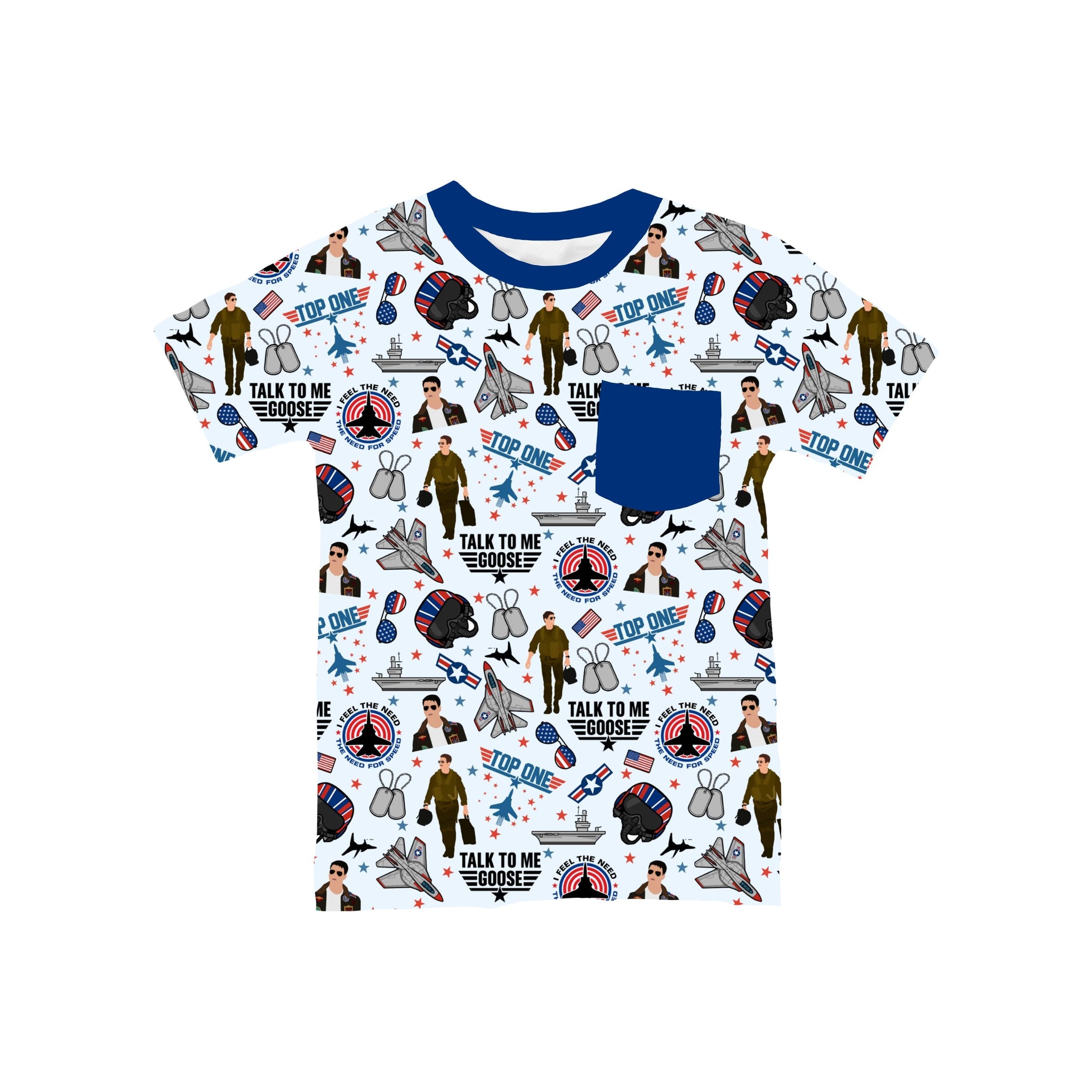 Talk To Me Goose  Pocket T-Shirt **PreOrder**