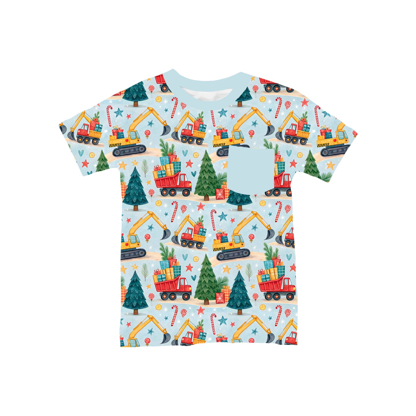 Merry Construction Pocket T-Shirt **PreOrder**