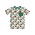 Vintage Santa Vibes Pocket T-Shirt **PreOrder**