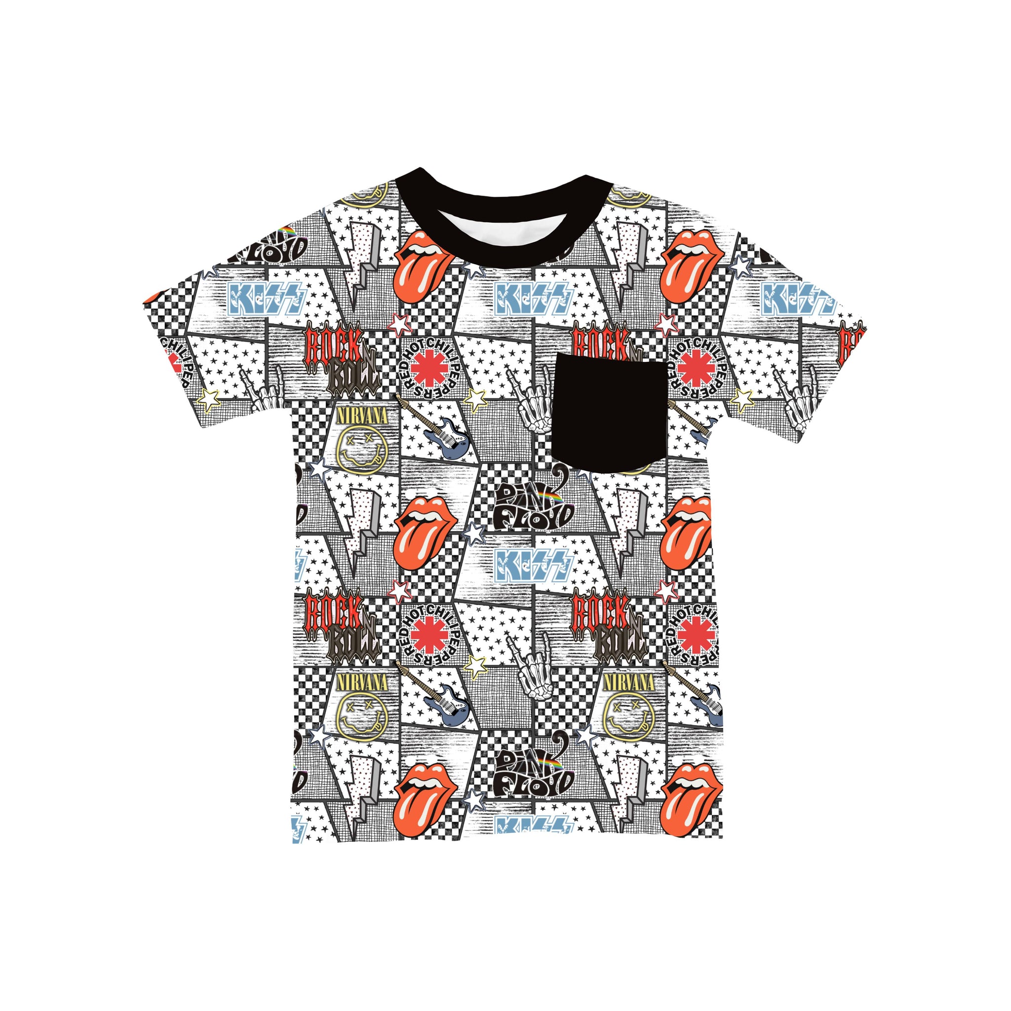 Rock N' Roll Pocket T-Shirt *RTS*