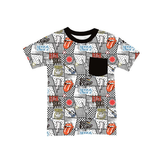 Rock N' Roll Pocket T-Shirt *RTS*