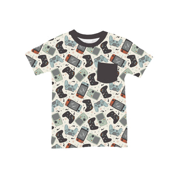 Game Mode Activated Pocket T-Shirt *RTS*