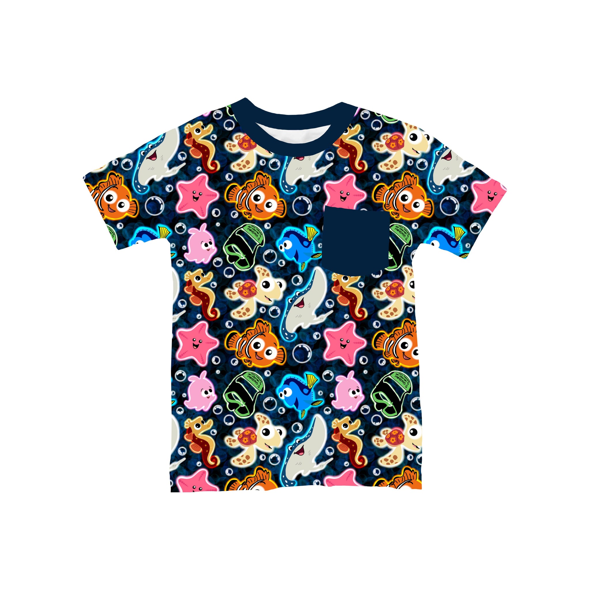 Ocean Glow Pocket T-Shirt *RTS*