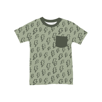 Lightning! Pocket T-Shirt *RTS*