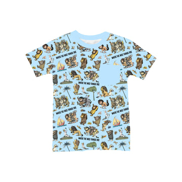 Wild Things Await Pocket T-Shirt **PreOrder**
