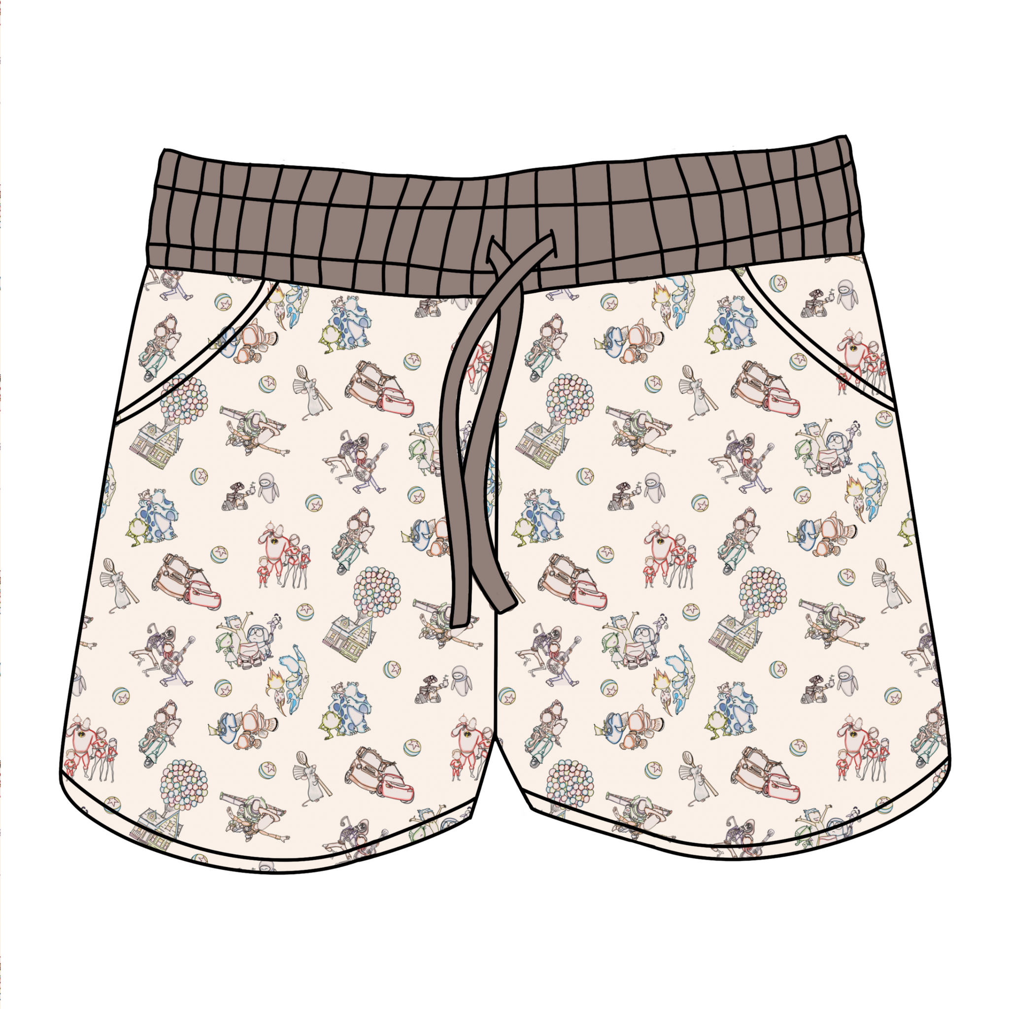 Movie Mashup Women's Shorts *RTS*