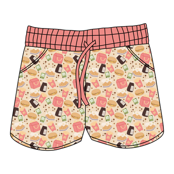 Burger Bliss Women's Shorts *RTS*