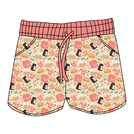 Burger Bliss Women's Shorts *RTS*