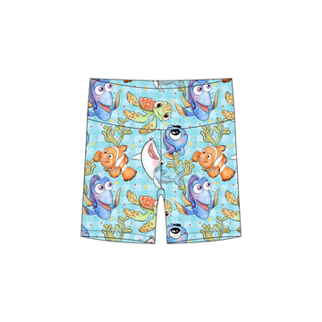 Coral Reef Youth Biker Shorts **Preorder**