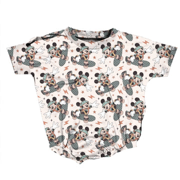 Skateboarding Mouse Medically Adaptable Romper *RTS*