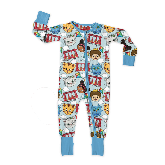 Neighborhood Friends Medically Adaptable Zipper Sleeper *RTS*