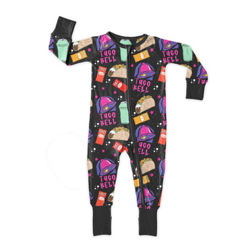 Taco Tuesday Zipper Sleeper *RTS*