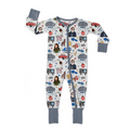Midnight in Forks Medically Adaptable Zipper Sleeper *RTS*