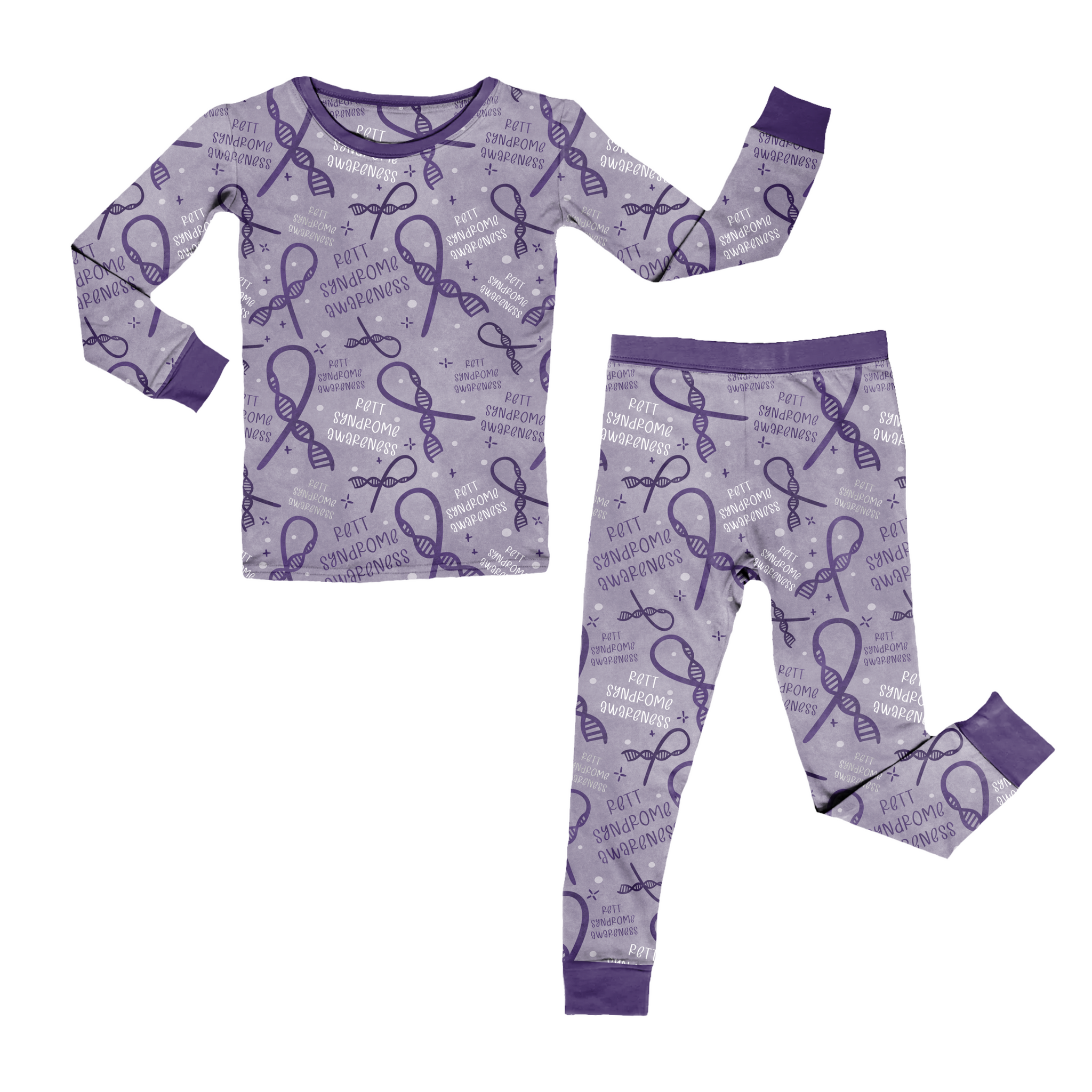 RETT Syndrome Awareness Youth Pant Set *RTS*