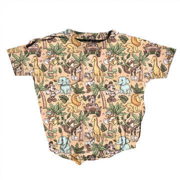Safari Characters Romper *RTS*