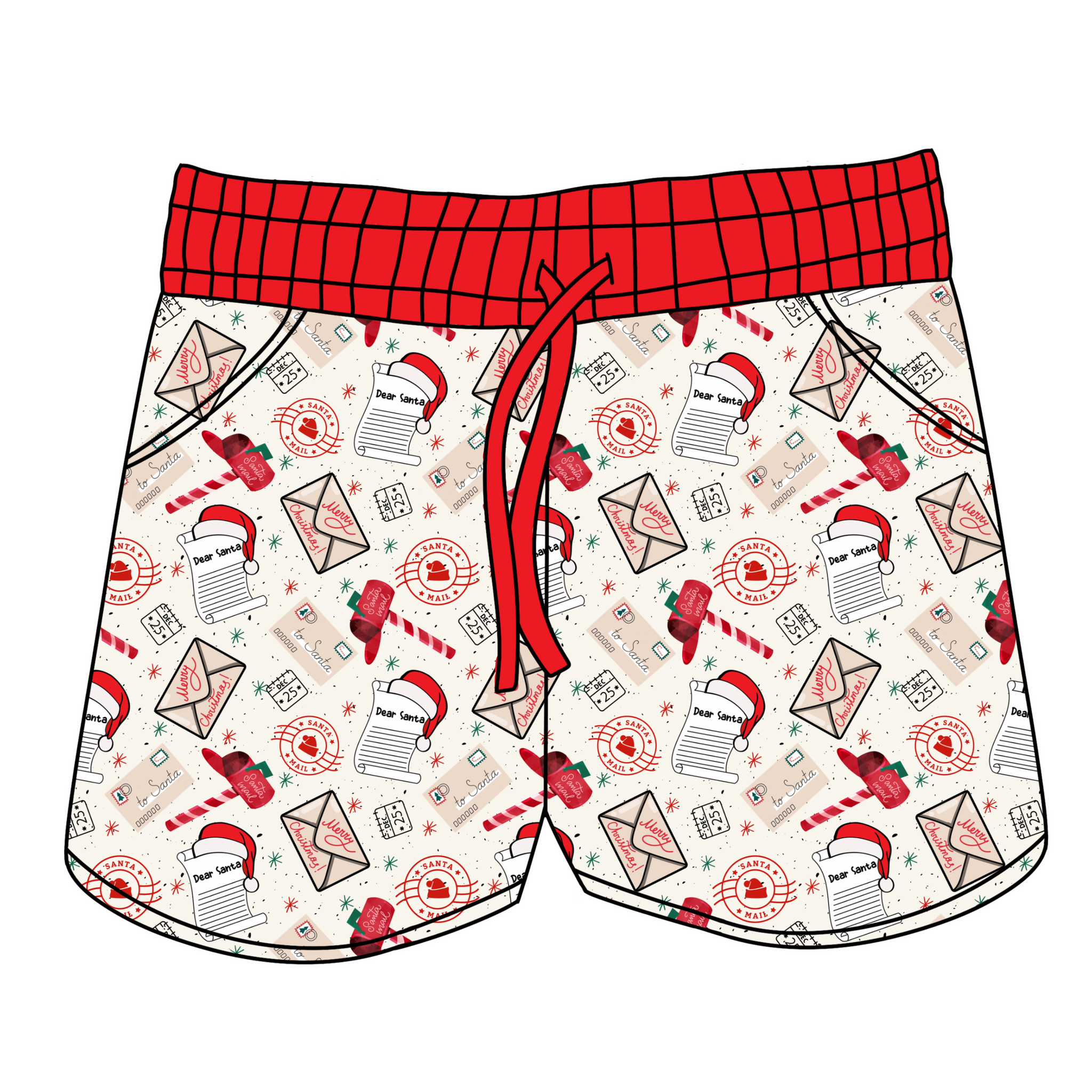 Letters To Santa Women's Shorts **PreOrder**