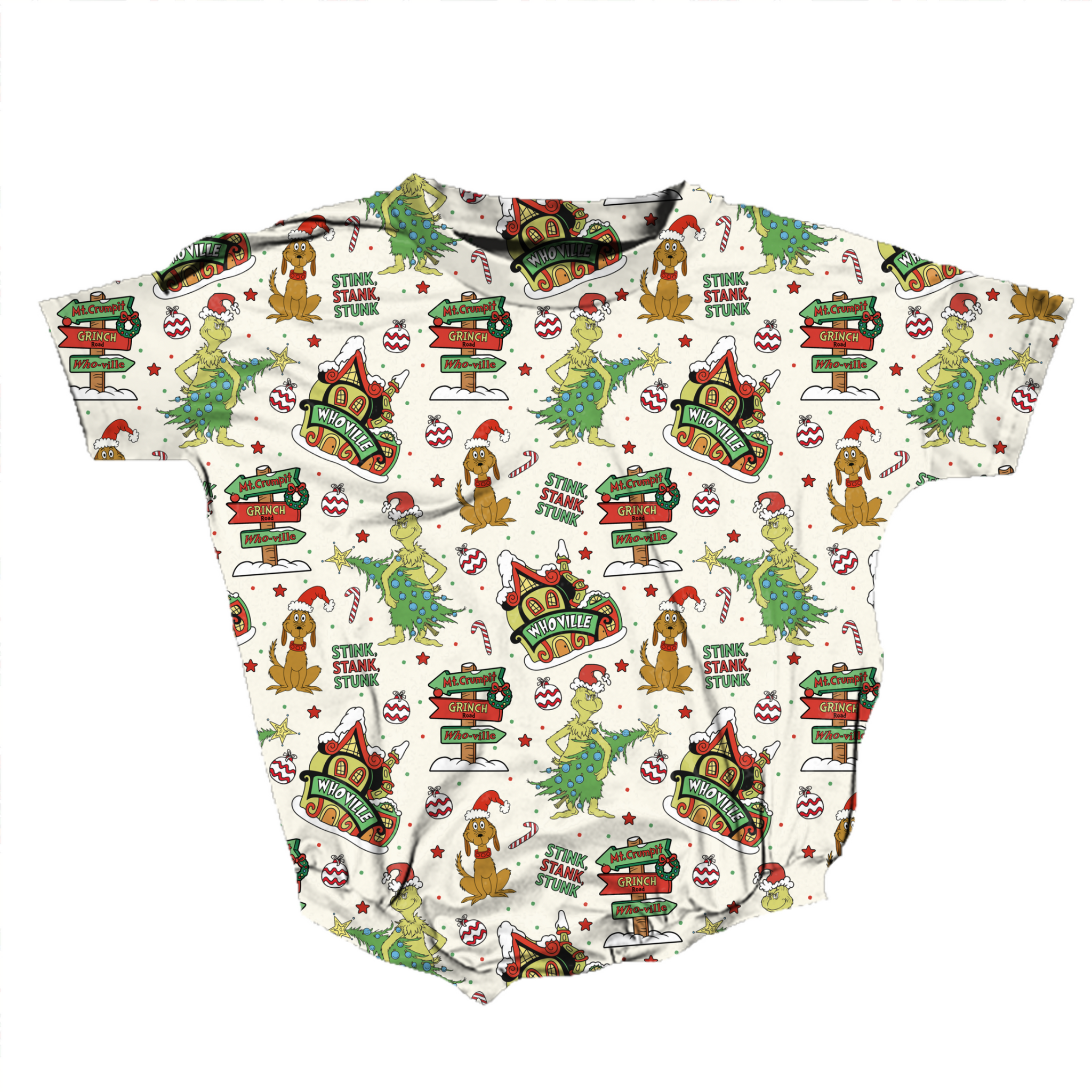 Wholiday Cheer Romper *RTS*