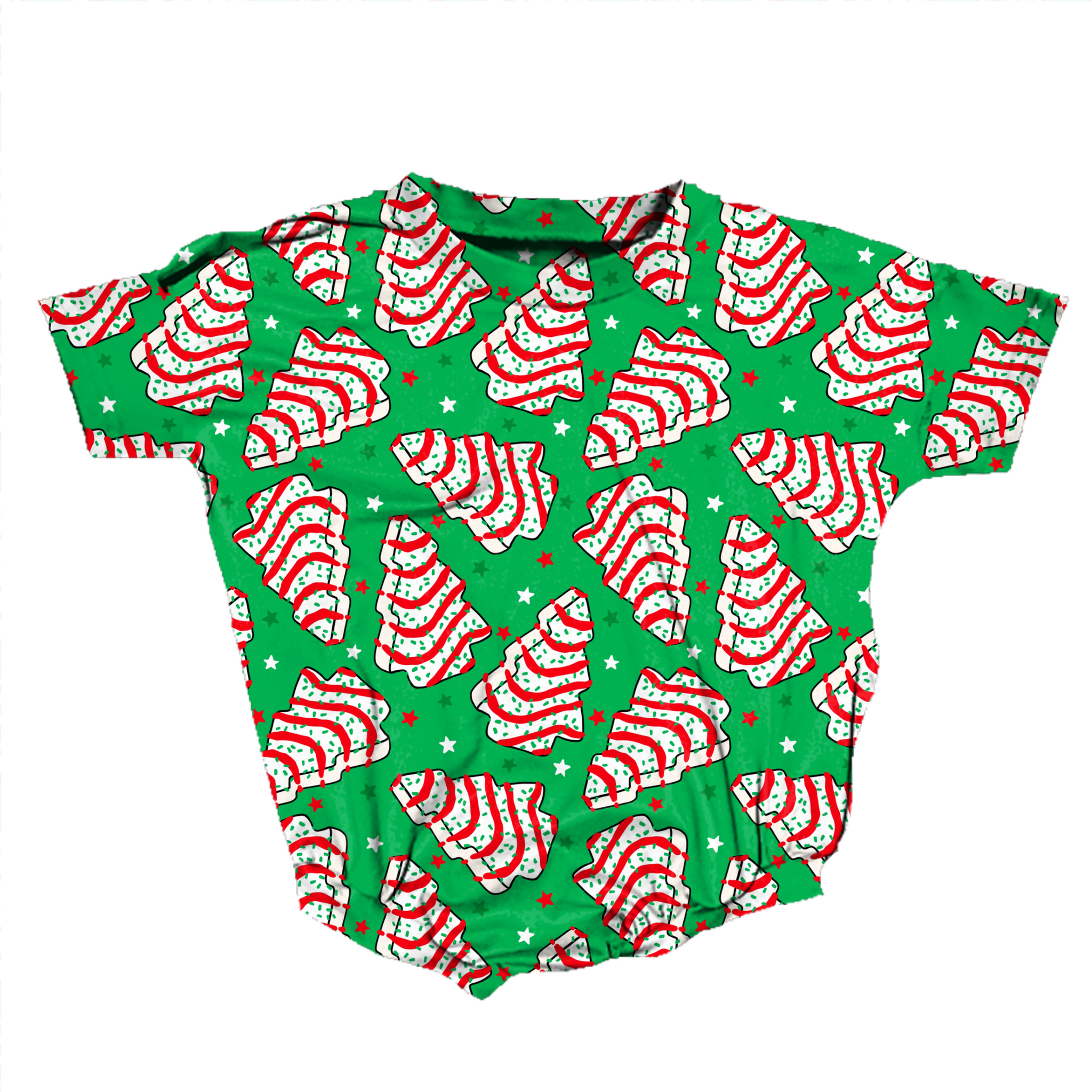 Christmas Tree Cookies Romper **Preorder**