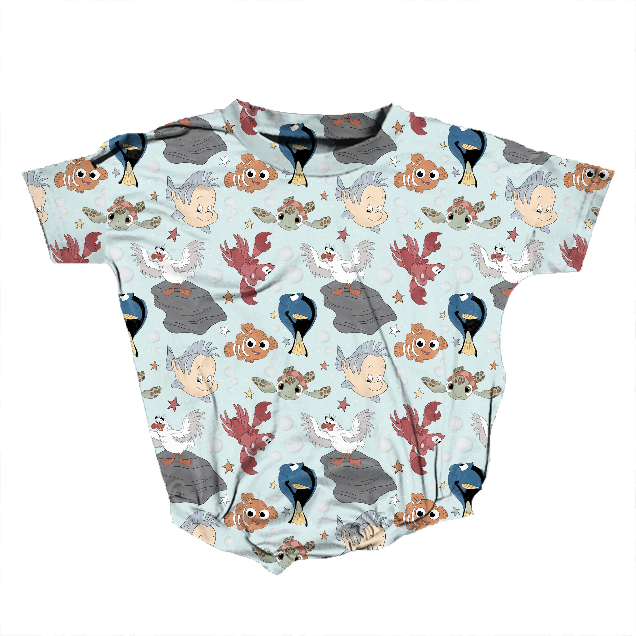 Just Keep Swimming Romper *RTS*