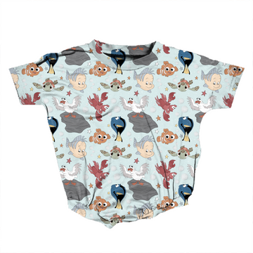 Just Keep Swimming Romper *RTS*