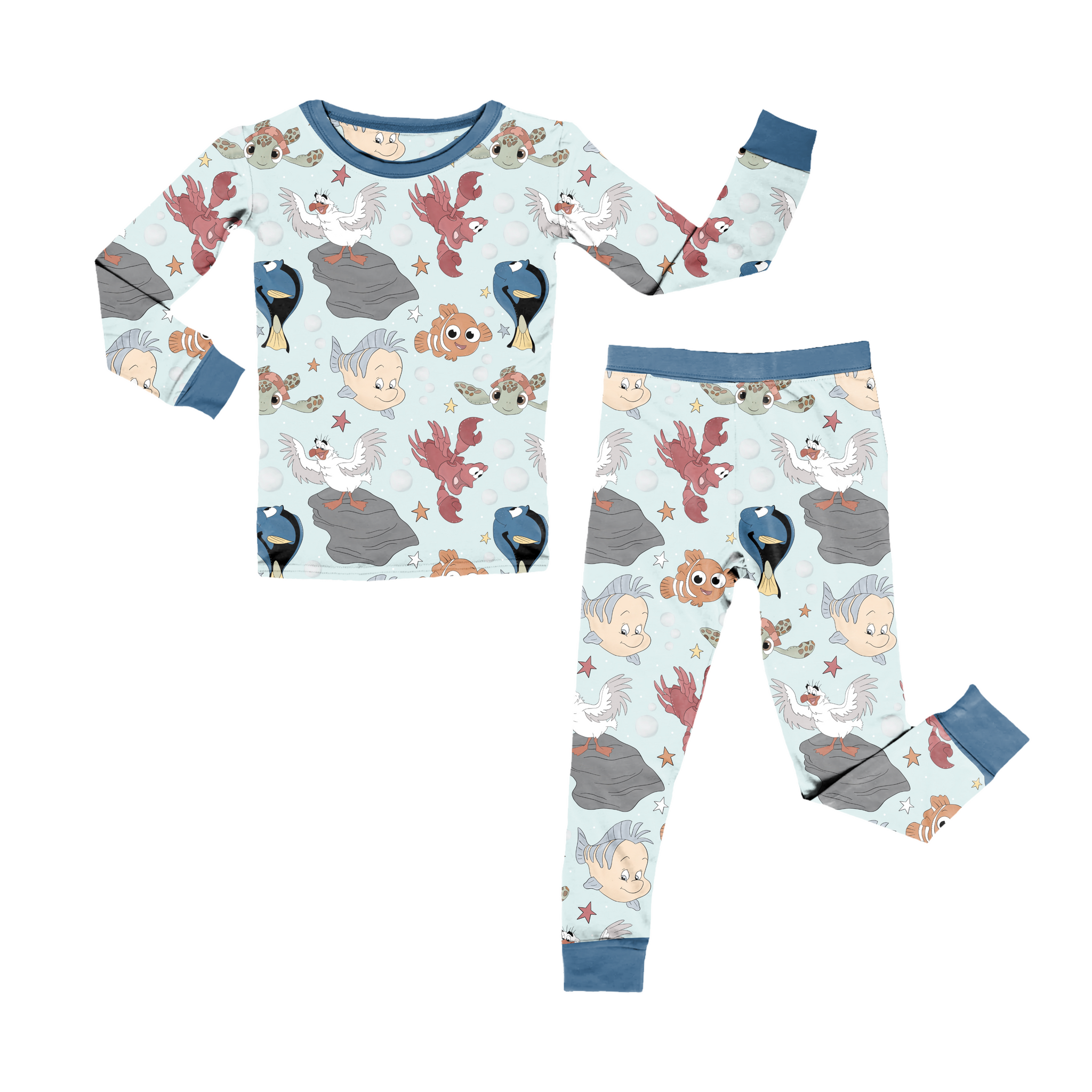 Just Keep Swimming Youth Pant Set *RTS*