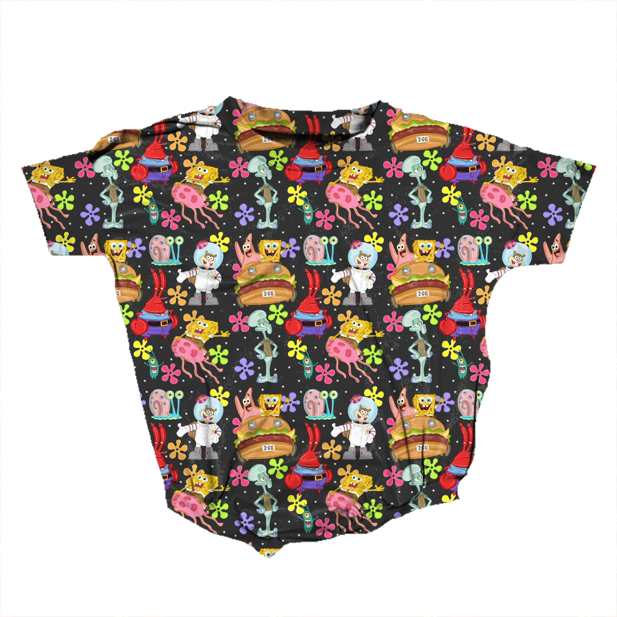 Krabby Patty Club Romper **Preorder**