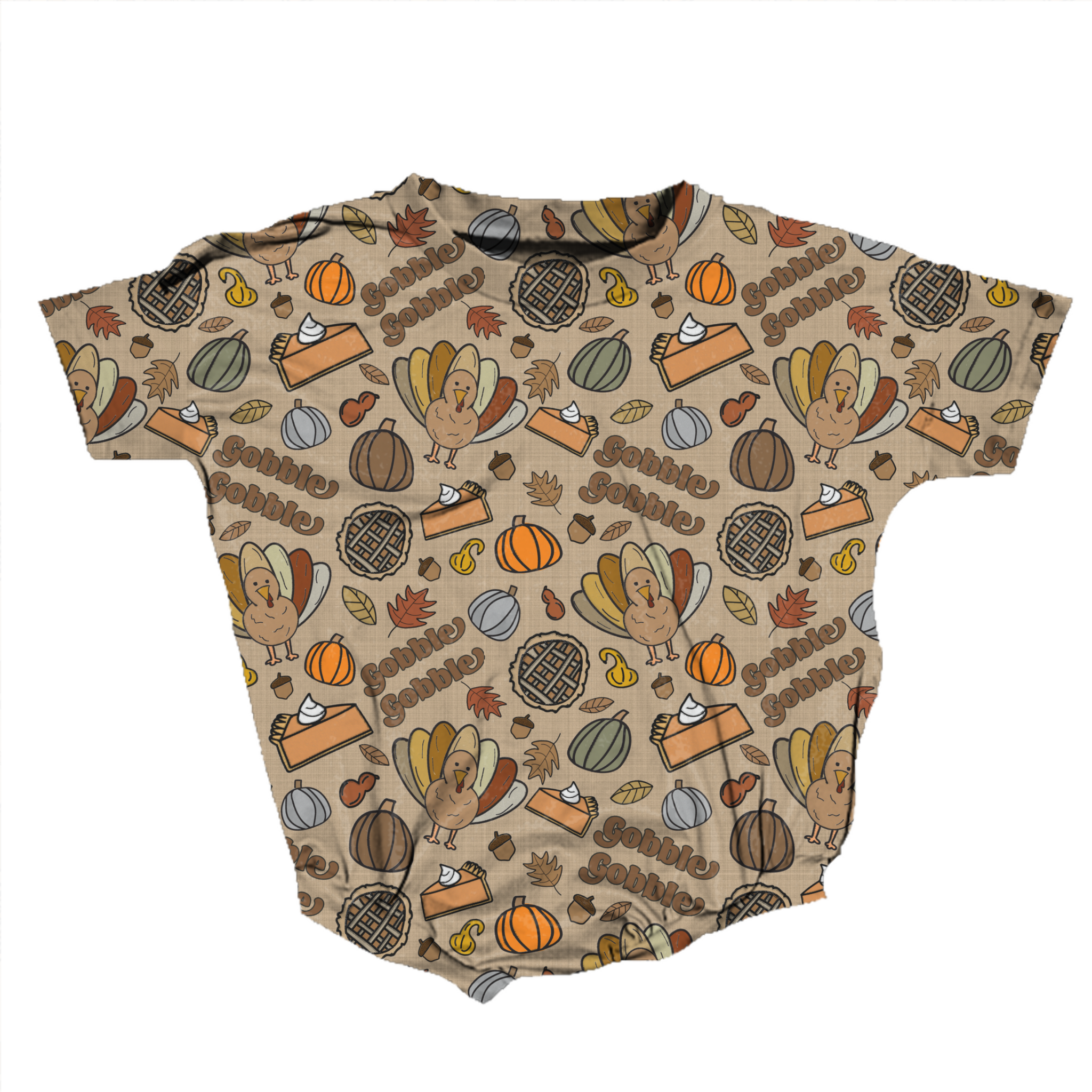 Gobble Gobble Romper **Preorder**