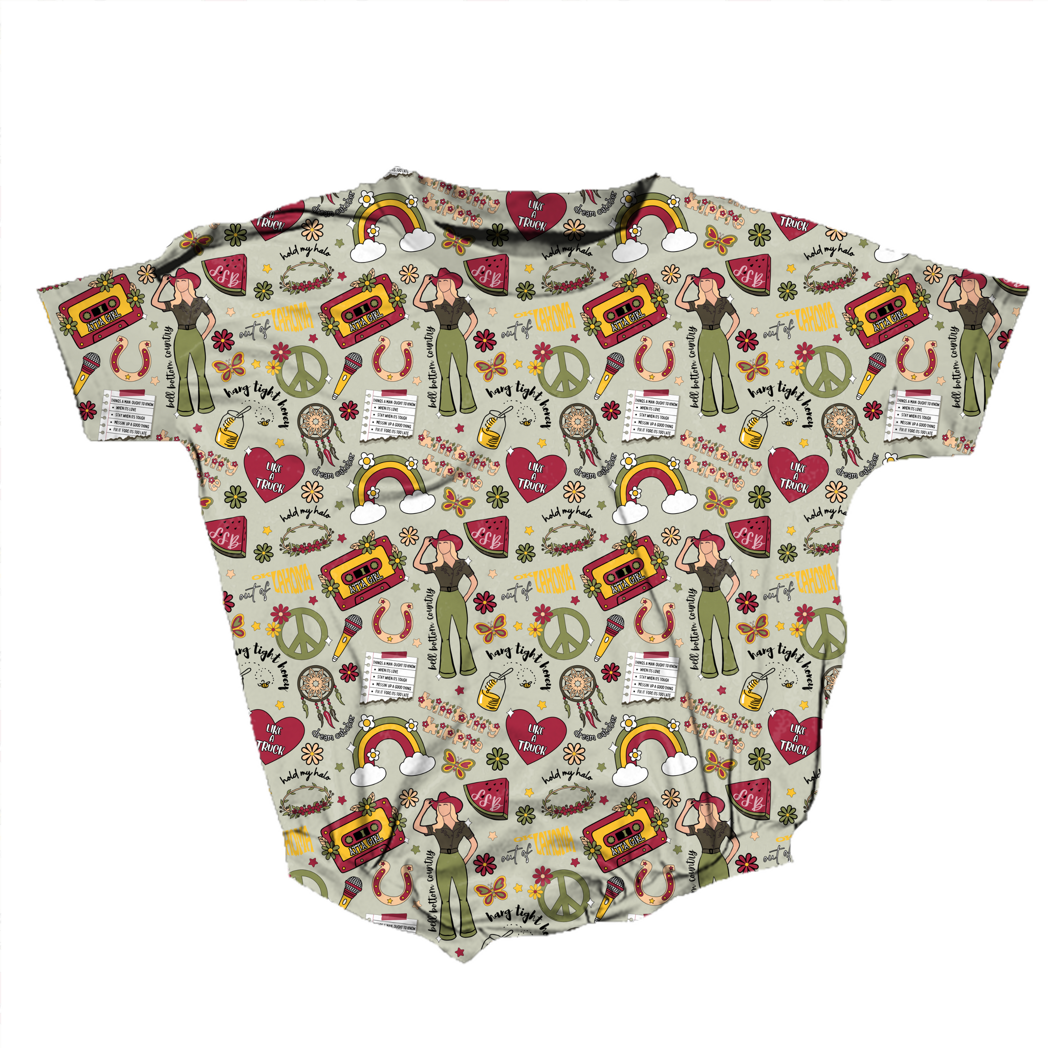 Hang Tight Honey Romper *RTS*