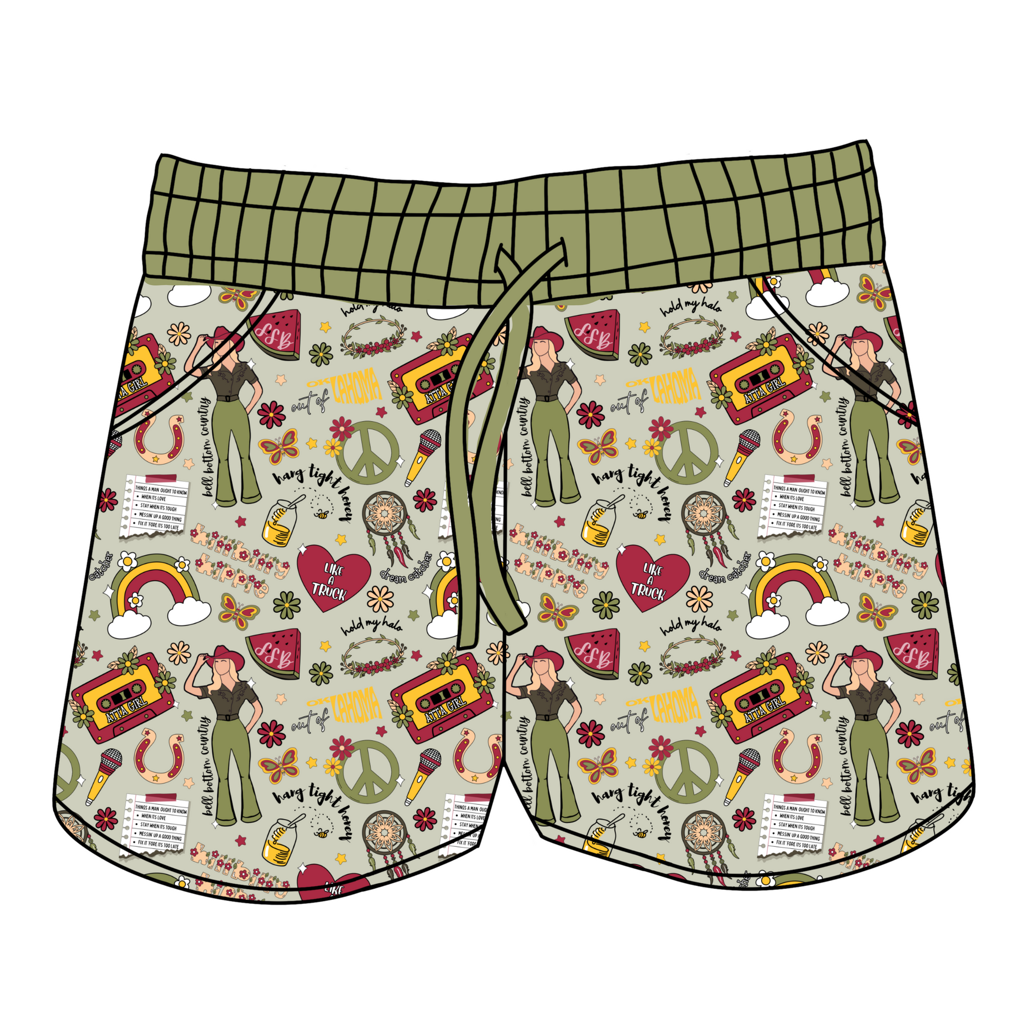 Hang Tight Honey Women's Shorts *RTS*