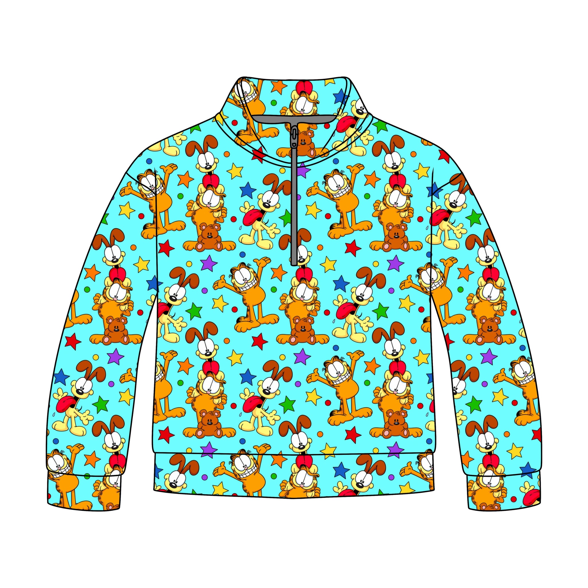 Purrfectly Perfect! Quarter Zip-Up **PreOrder**