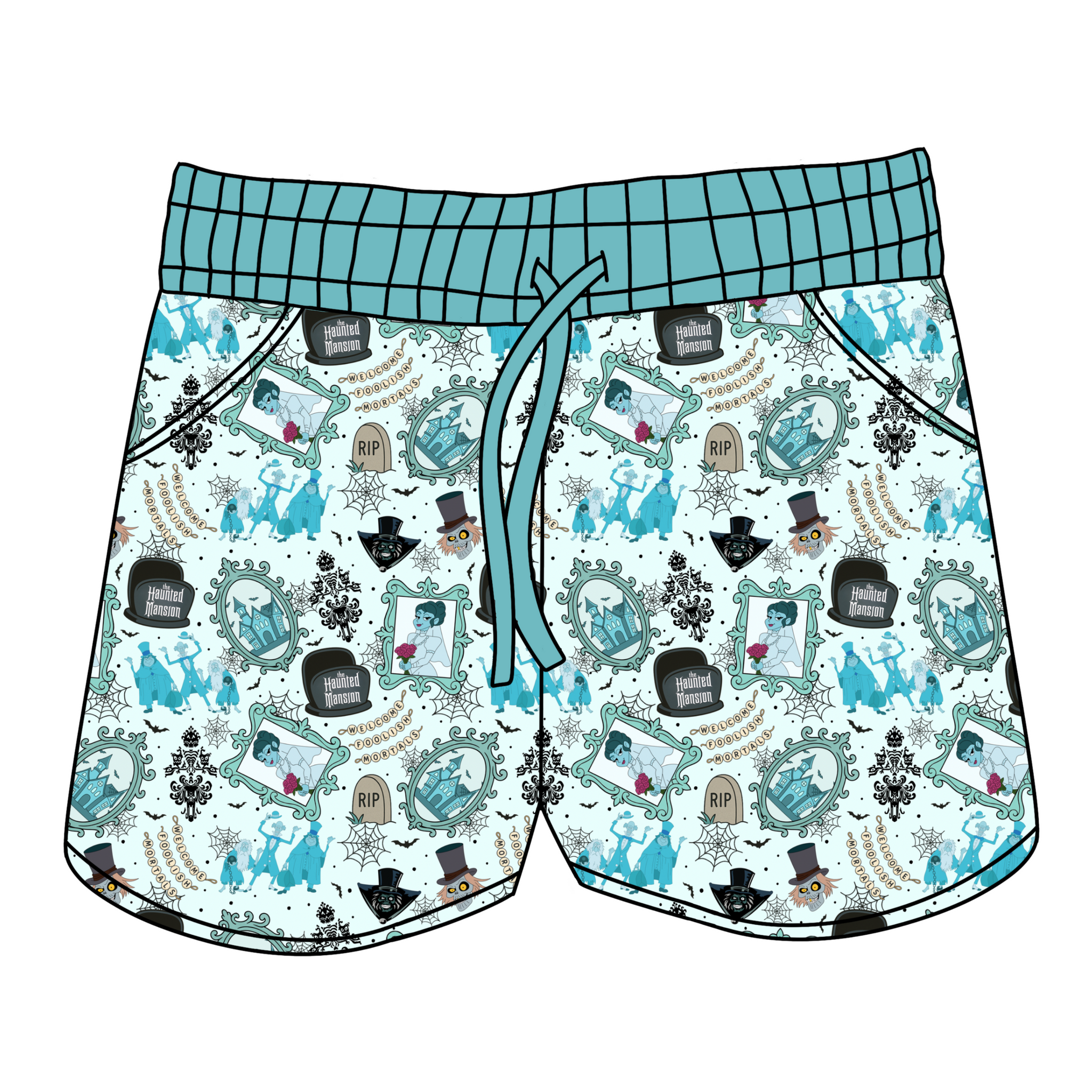 Spooky Mansion Women's Shorts *RTS*