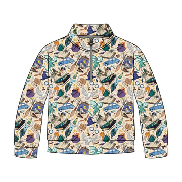 Wizard Ways Quarter Zip-Up *RTS*