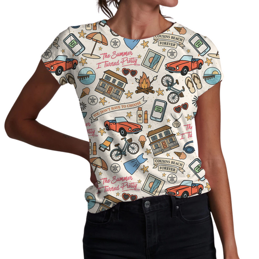 Cousins Beach Adult Women's T-shirt *RTS*