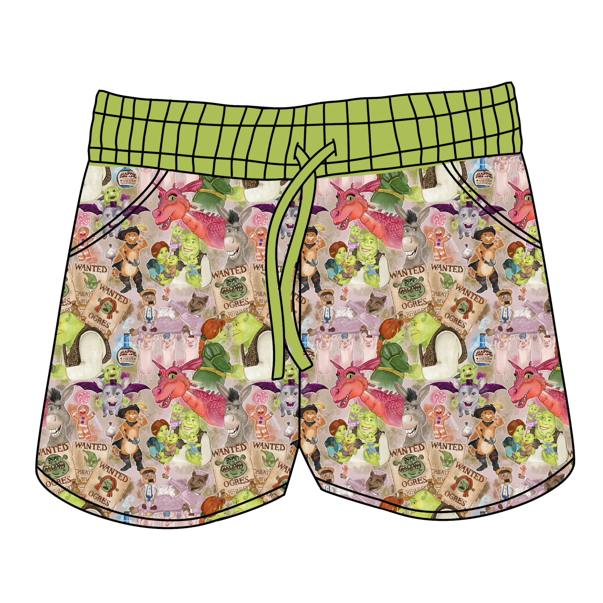 The Storytale is Ogre Women's Shorts *RTS*