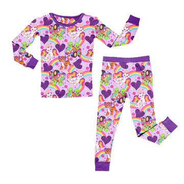 Neon Nostalgia Youth Pant Set *RTS*