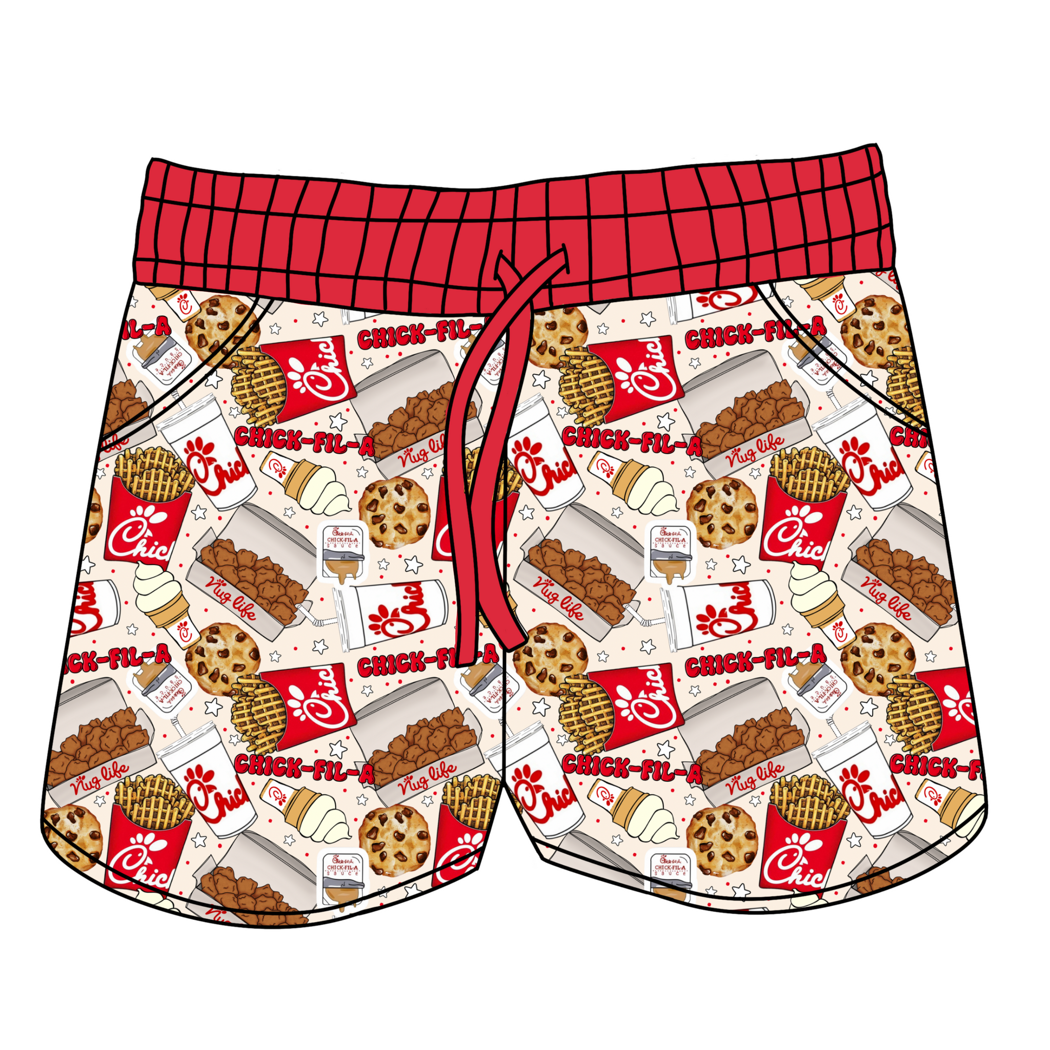 Eat More Chikin Women's Shorts **PreOrder**